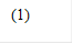 (1)